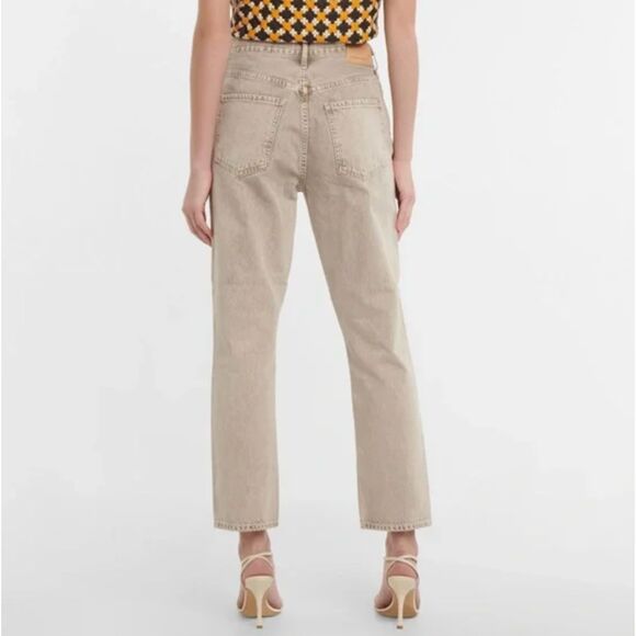 Citizens of Humanity Jolene Jeans Size 32 Ponytail Wash High Rise Straight Leg - Picture 10 of 10